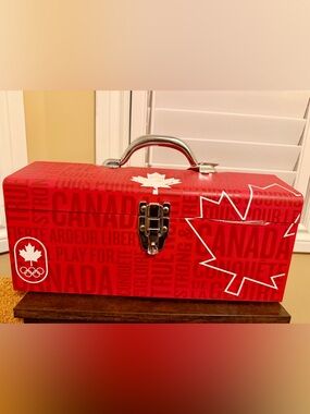 Team Canada Olympics Themed 16" Steel Toolbox